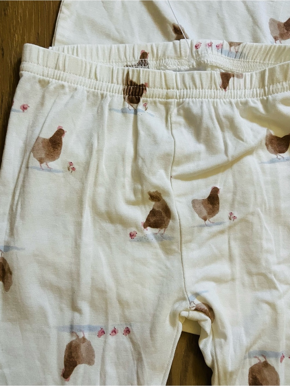 Chicken Print pjs - Picture 2 of 5